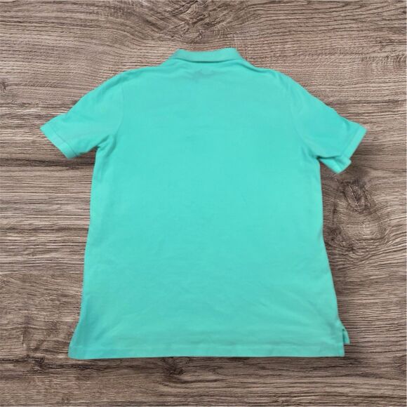 Ralph Lauren Polo Turquoise Casual Short Sleeve Classic Fit Shirt Mens Size L - Picture 2 of 6